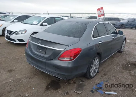 2018 Mercedes-Benz C 300 из США, поврежденный, VIN WDDWF4JB2JR312551